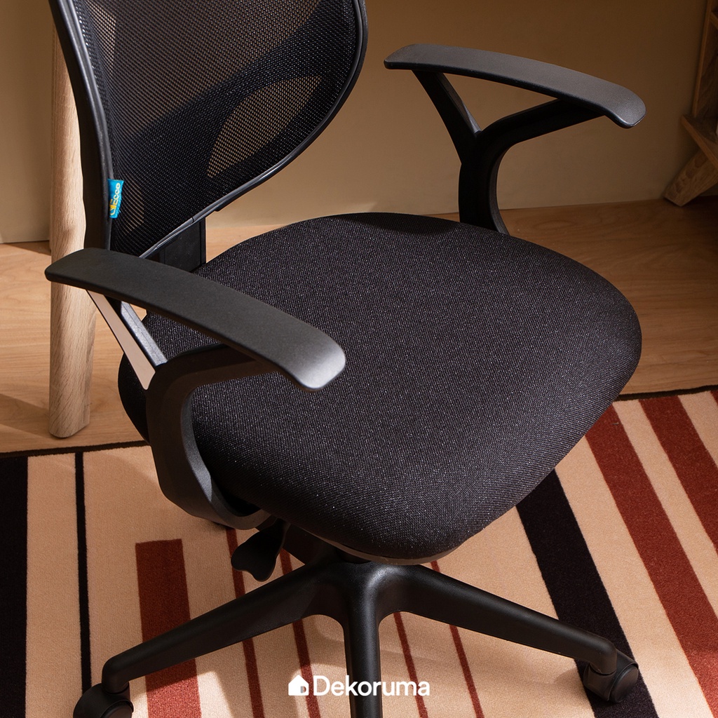 Dekoruma Donati Kursi Kantor VOXY 1 BLACK-4