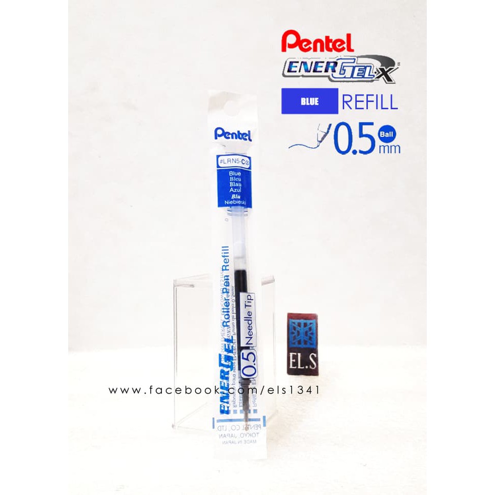 

OPEN SALE PENTEL ENERGEL X 0,5 - REFILL BIRU