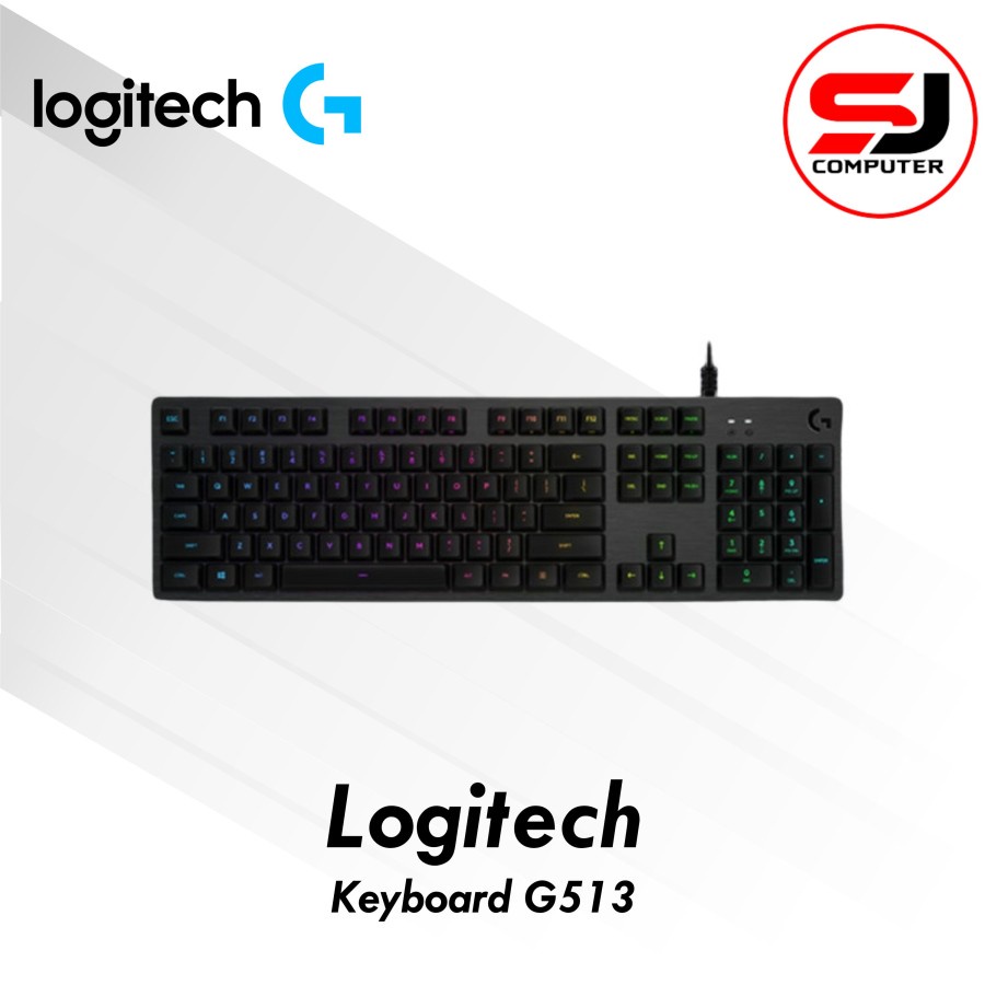 Logitech G512 Keyboard Gaming Mechanical RGB Lighting