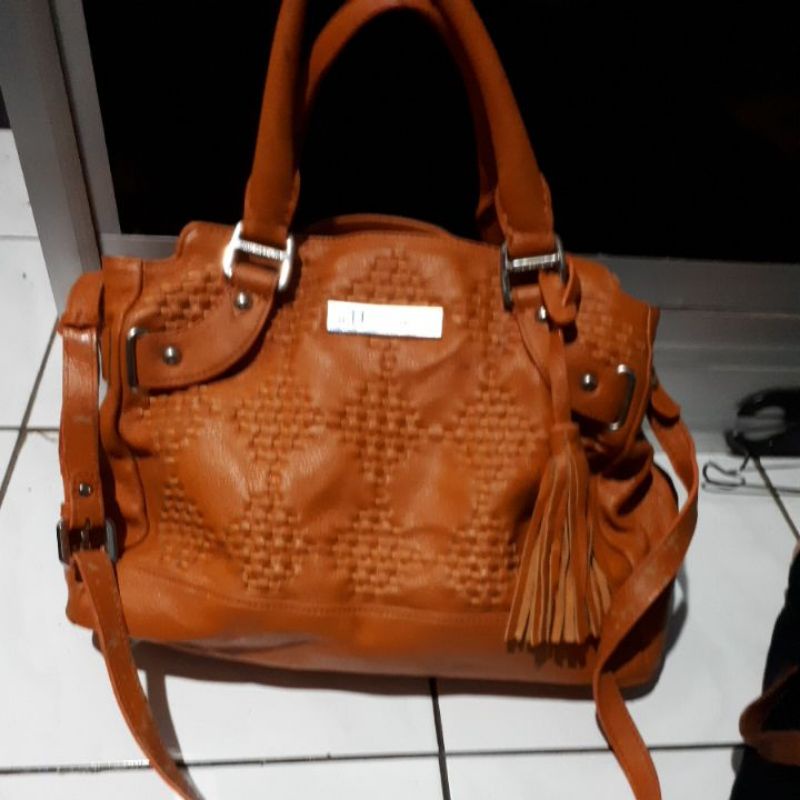 tas ESQUIRE kulit asli preloved