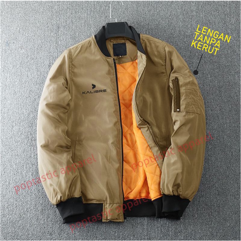 NEW Jaket Musim dingin Jaket parasut pria Bomber hurrington Formal Taslan Waterproof