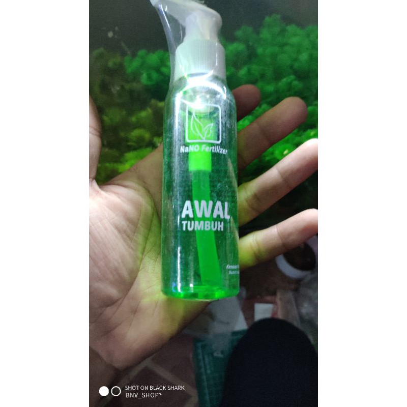 Pupuk cair Pukcir Seri awal tanam Aquascape aquarium