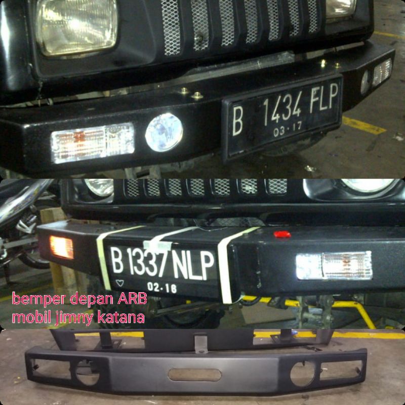 bemper depan untuk suzuki katana