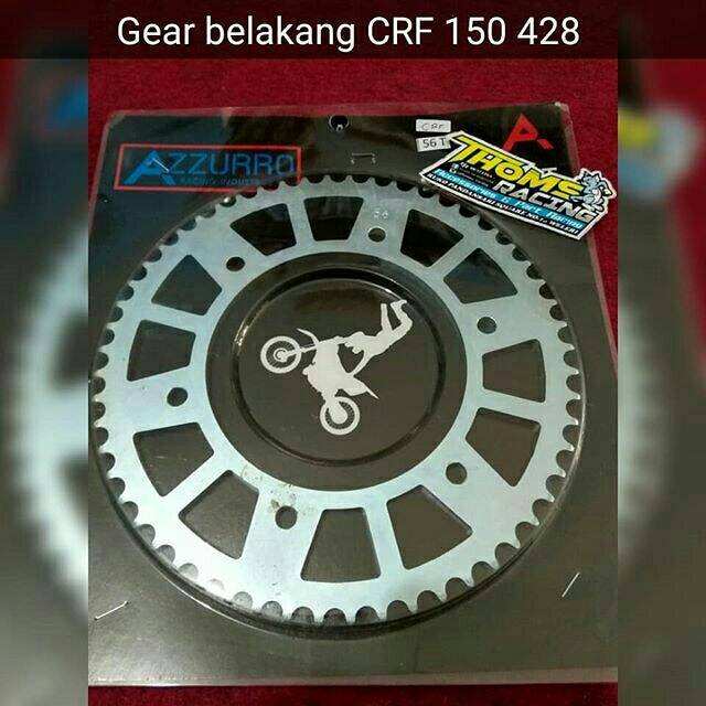 Gear Belakang Honda CRF150L