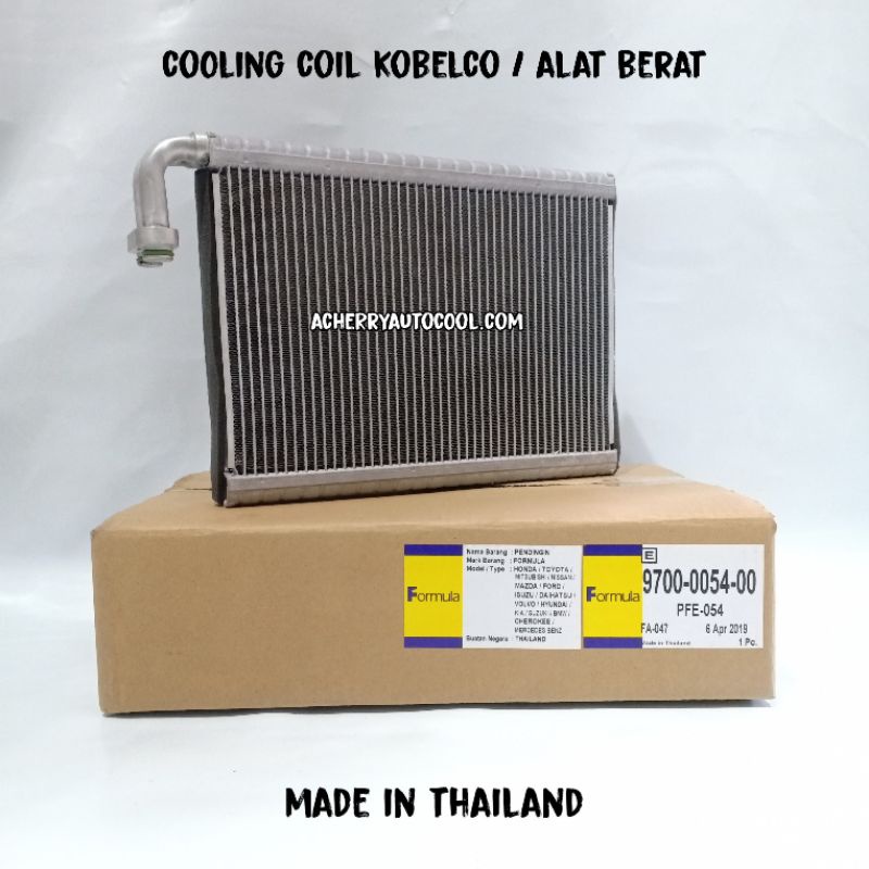 Evaporator / Cooling Coil Kobelco / Alat Berat