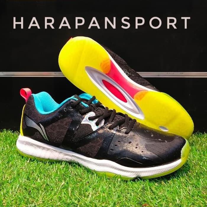 mantul habis badminton SEPATU BADMINTON LINING GYRFALCON 3 TD ORIGINAL