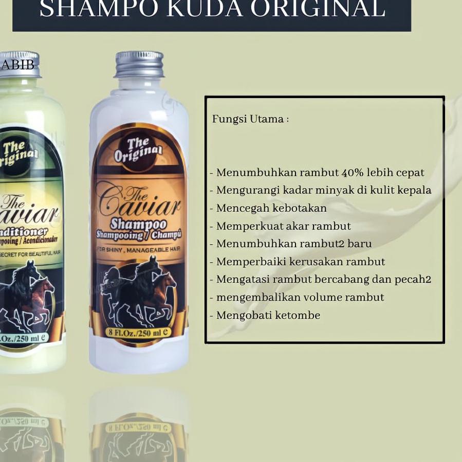 [COD] PAKET SHAMPOO KUDA + KONDISIONER AMPUH Menyuburkan dan Menebalkan Rambut 100% ASLI ORIGINAL