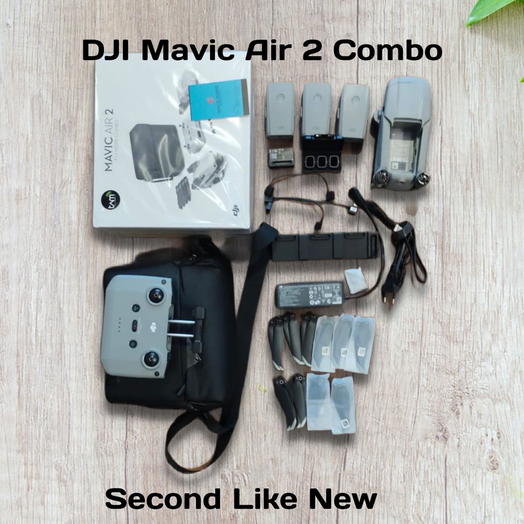 Drone Second DJI Mavic Air 2 Combo