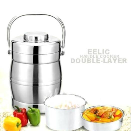Rantang tunggal 2liter / rantang stainless steell / bekal / handpan