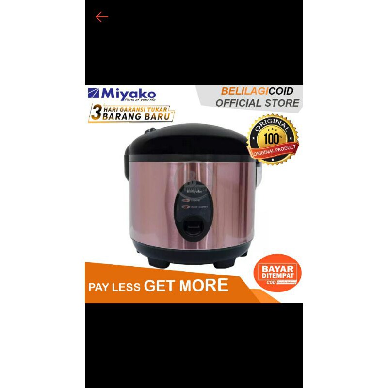 rice cooker mini miyako 0,6 liter
