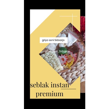 PAKET 1KG SEBLAK INSTAN ISI 9 PACK//TERLARIS