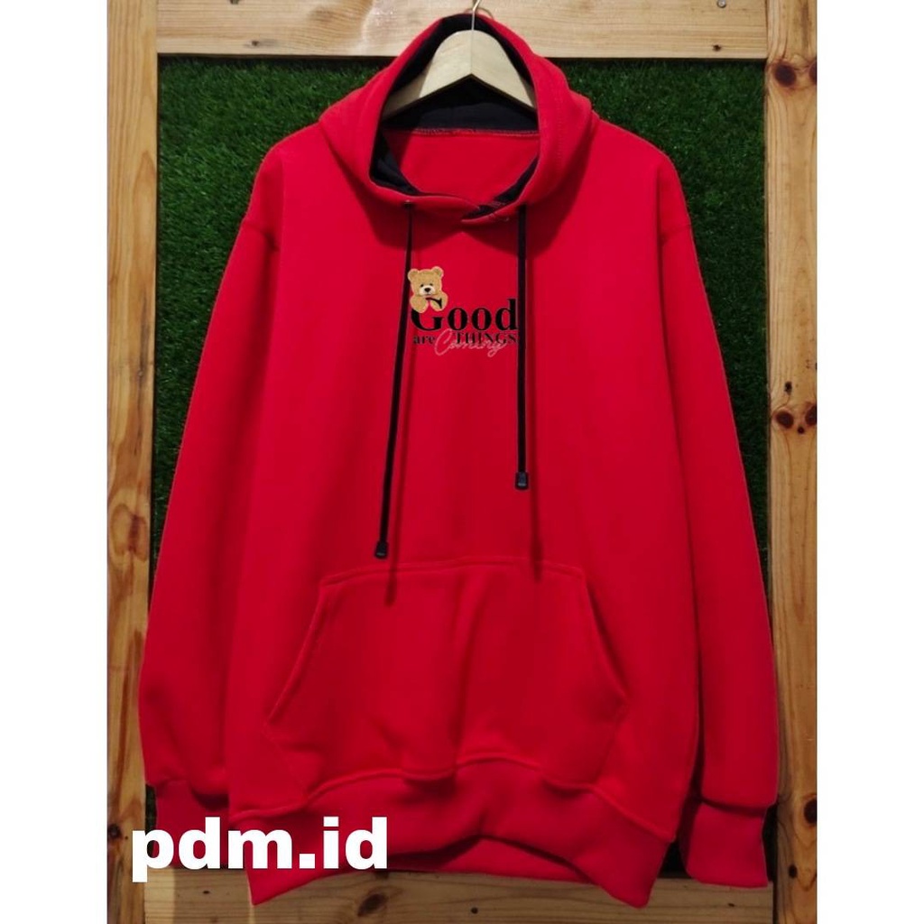 Hoodie Pria Terbaru Oversize Warna Putih Sweater Hodie Cowo Cewe Original Distro Bandung Bahan Cotton tebal