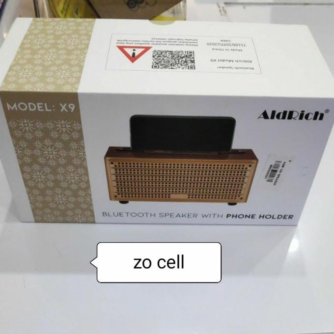 Speaker Bluetooth Aldrich Model X9