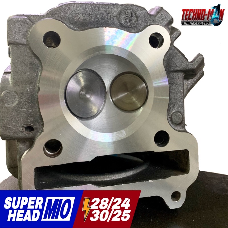 HEAD/KOP/DEKSEL CYLINDER MIO 28/24 - 29/24 - 30/25 - 31/26 TECHNO-MAN
