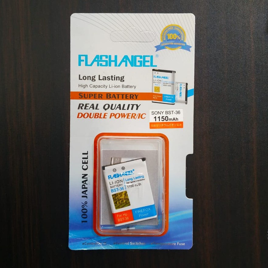 Baterai Sony Double Power FlashAngel BST 33 / BST 36 / BST 37 / BA 700