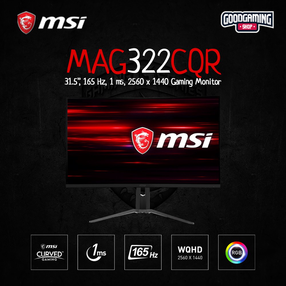 MSi Optix MAG322CQR - Gaming Monitor