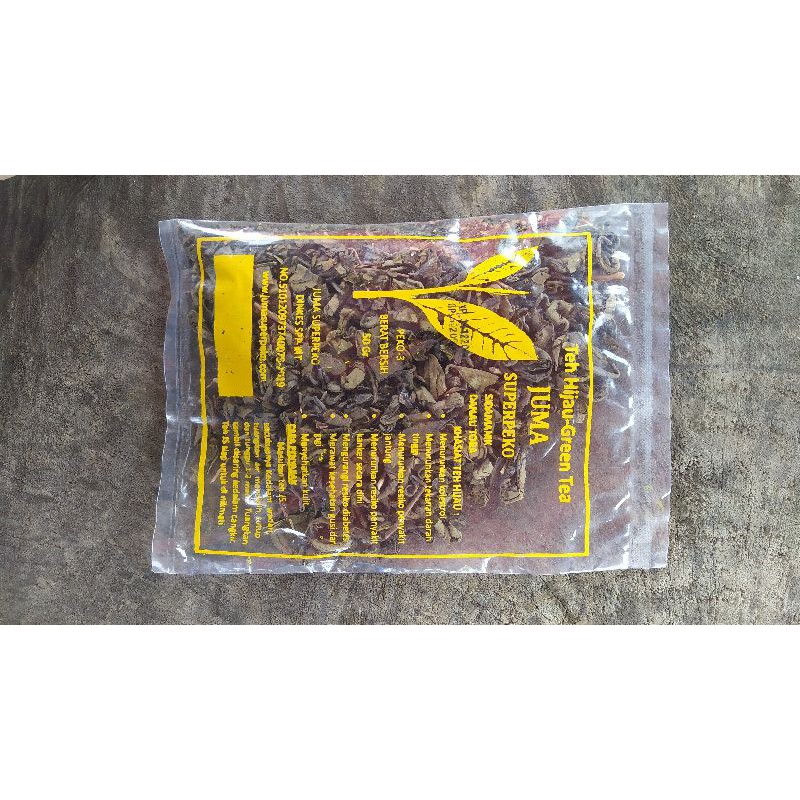 

Bubuk teh, Teh Hijau/Green tea 50 gr