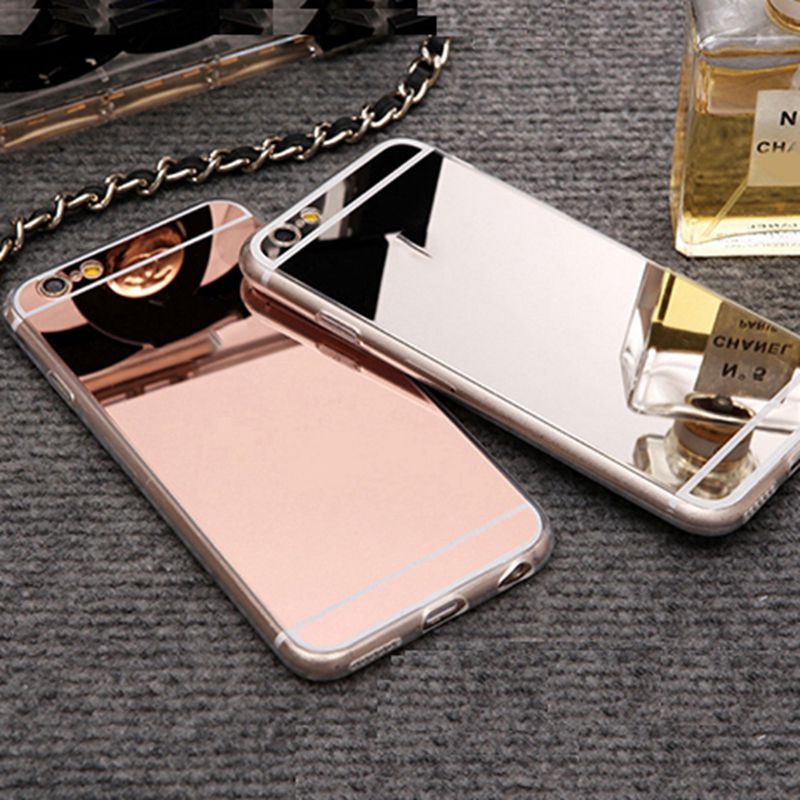 Casing Mirror Soft Case TPU Vivo Y19 Y17 V15 V11 Pro Y91