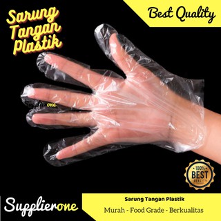 Sarung Tangan Plastik / Sarung Tangan Baking / Sarung Tangan Sekali Pakai