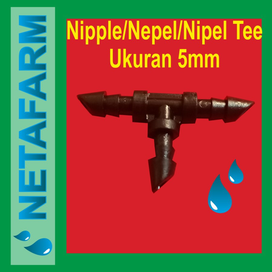 Nipple / Nepel / Nipel Tee 5 mm