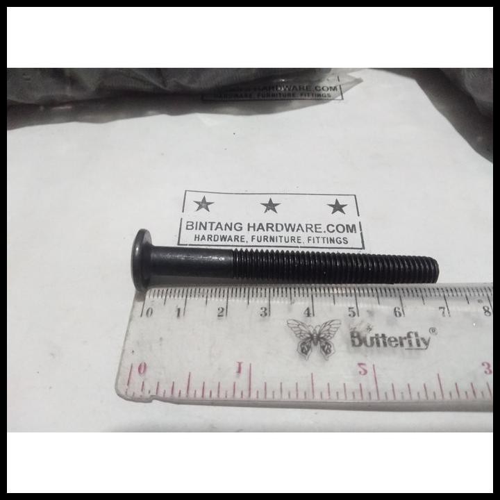 Baut Jcbc 8X70 Baut Knock Down Lemari Meja Kursi Drat 8Mm Panjang 70Mm