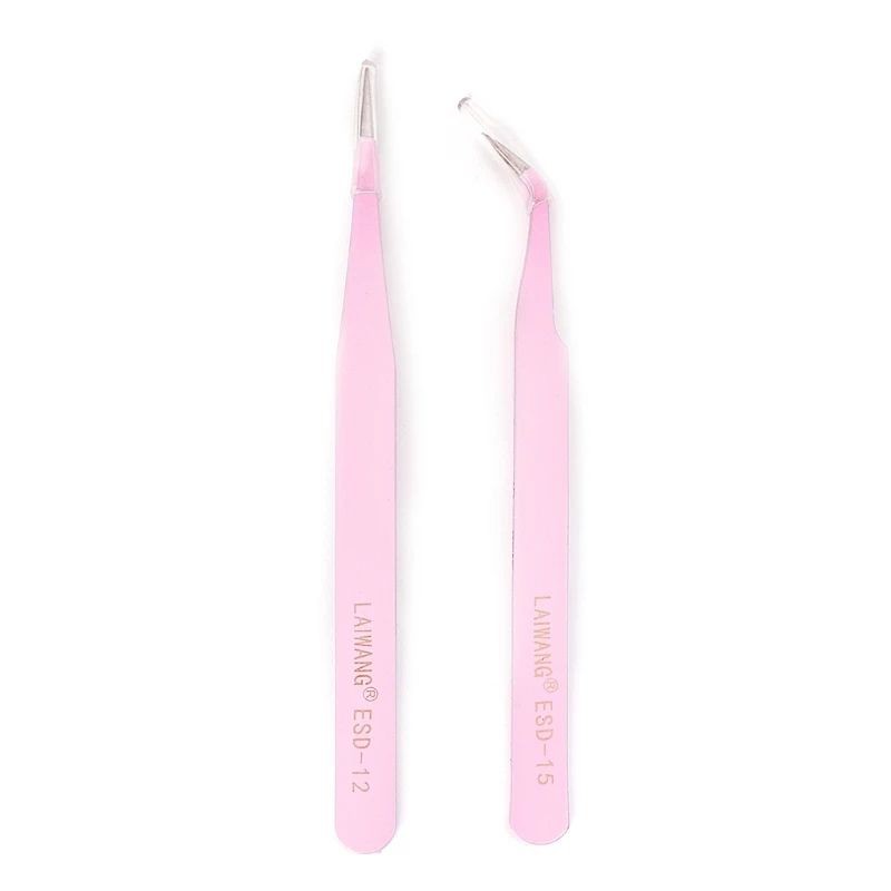 PINSET / TWEEZER LAIWANG VETUS for EYELASH EXTENSION , SAMBUNG BULU MATA, LASH LIFT