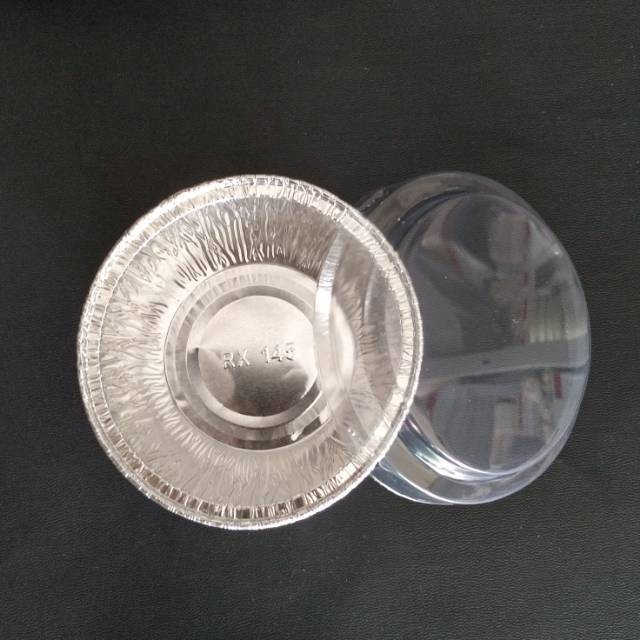 WADAH / CUP ALUMINIUM FOIL RX 145 + tutup