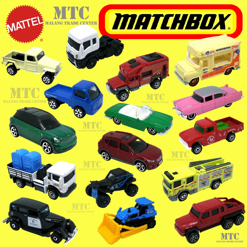 MATCHBOX ORIGINAL MATTEL - DIECAST MAINAN MOBIL MOBILAN BISA PILIH VARIAN