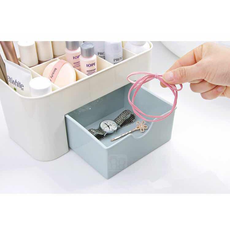 NEEDED.ID JKT | Desktop Storage Rak Meja Kosmetik Kotak Serbaguna Keranjang Multifungsi Box Organize