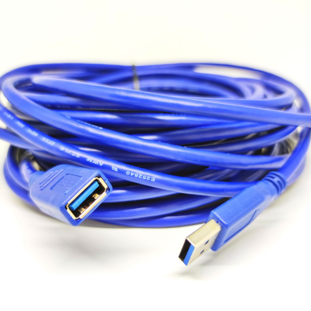 SKU-1208 KABEL USB 3.0 EXTENSION 10M (PERPANJANGAN USB) MALE FEMALE