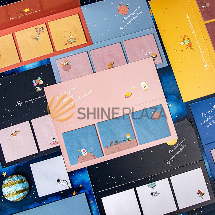

Sticky Notes Little Prince Series Set - Memo Stick Note Tempel Bahan Kertas Lucu