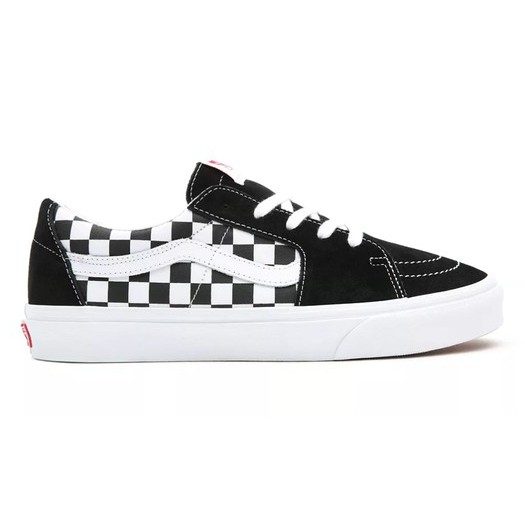 SEPATU VANS OFF THE WALL | SK8 LOW BLACK / CHECK