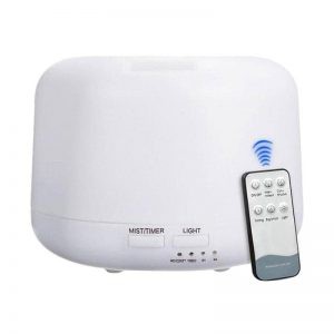 Terlaris!! Humidifier Elektrik + 7 Led + Remote Control - Humi H24