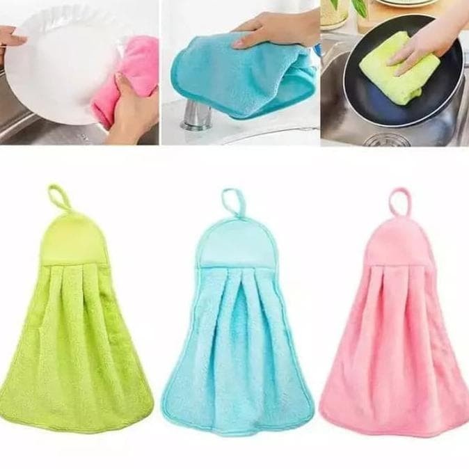 BAROKAH GAMIS HANDUK CUCI TANGAN / KAIN LAP HAND TOWEL MICROFIBER MULTIFUNGSI