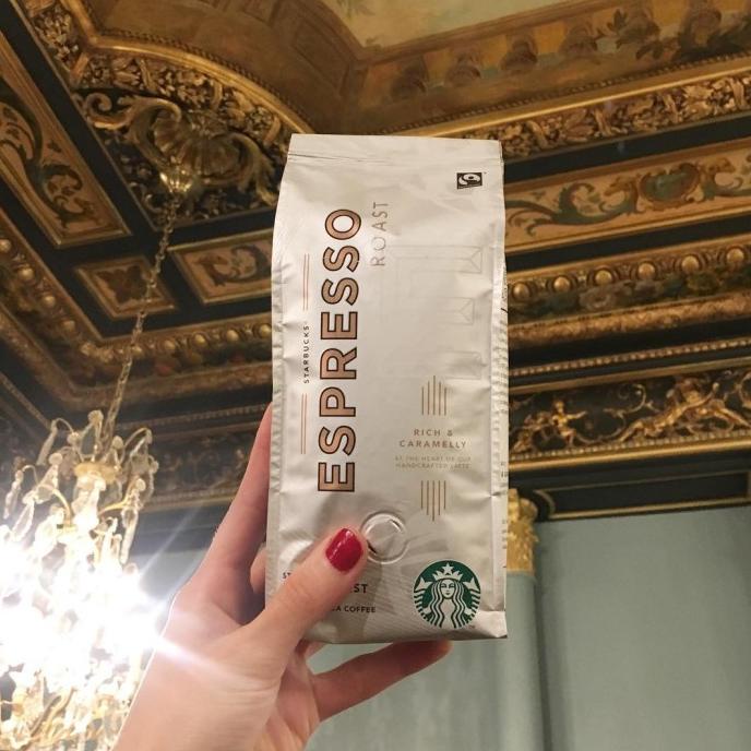 

Kopi Starbucks Coffee Espresso 250gr Coffee Beans Premium Bubuk Hitam
