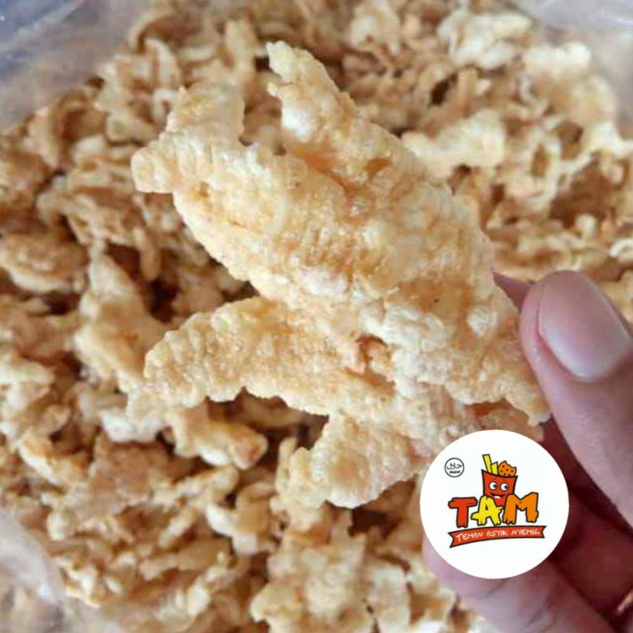 

Keripik Cakar Ceker Ayam Gurih 100 Gram - Tam Snack