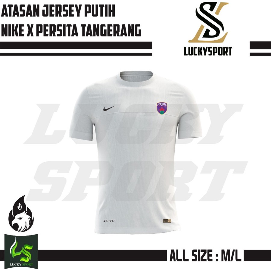 JERSEY FUTSAL PERSITA TANGGERANG KAOS BOLA DRIFIT LOGO TIM LIGA 1 INDONESIA