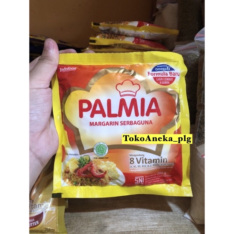 

Palmia Sachet 200g Margarin Serbaguna