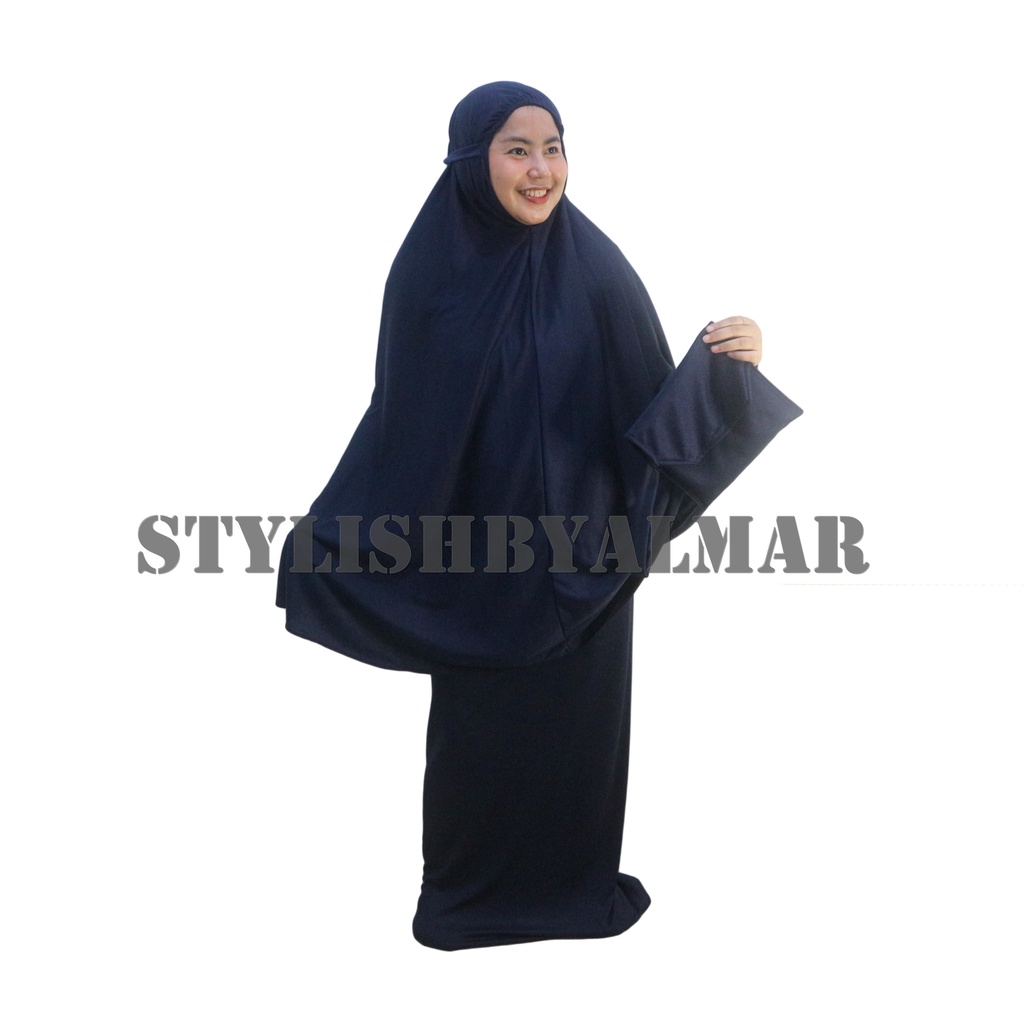 Mukena Polos Katun Travel Hyget Premium Ukuran Dewasa Adem Berkualitas