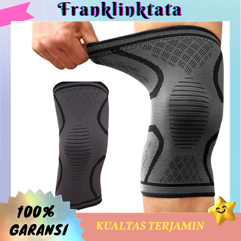 FLASH SALE! Knee Support Knee Brace Fitness Running Deker Lutut Knee Pad Kneepad Knee Support Brace Nylon Deker Lutut Knee Pad Pelindung Lutut Compression Pad Elastis * Barang spot