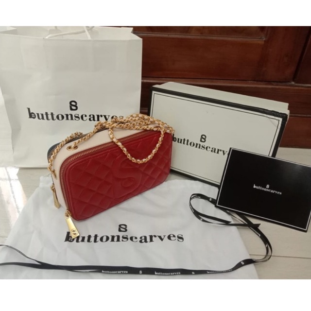 YURA bag Buttonscarves ICE SODA (preloved VVGC) like new