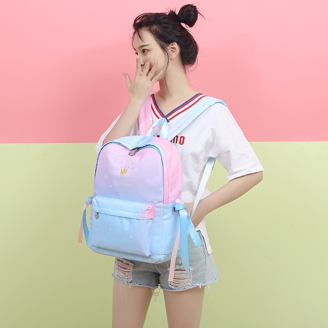 Tas Ransel Wanita Backpack Korea Import 14