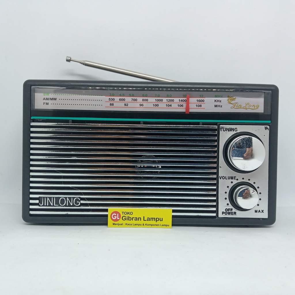 Radio Jadul Portable - Jin Long JL-4251 Klasik Jaman Dulu