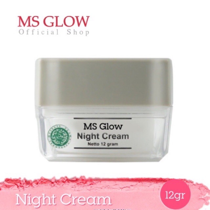 Ms glow original Lampung/MS GLOW NIGHT CREAM