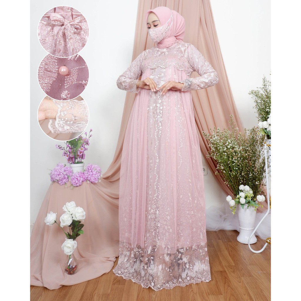 Gamis Aulia Tutu / Kebaya Modern / Gamis Pesta / Kebaya Gamis Modern / Gamis Kebaya / Kebaya Tutu