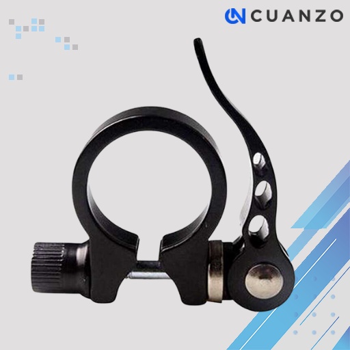 Kunci Sadel Sepeda Quick Release Clamp 34.9mm Suit for 31.8mm Pipe / Kunci Sadel jok Belakang Sepeda Mtb Bmx Gunung Lipat / Clamp Jepit Pengatur Tinggi Rendah Jok Sadel Sepeda / Penjepit Jok Sadel Sepeda / Clamp Pengunci Penjepit Tiang Sadel Sepeda Murah