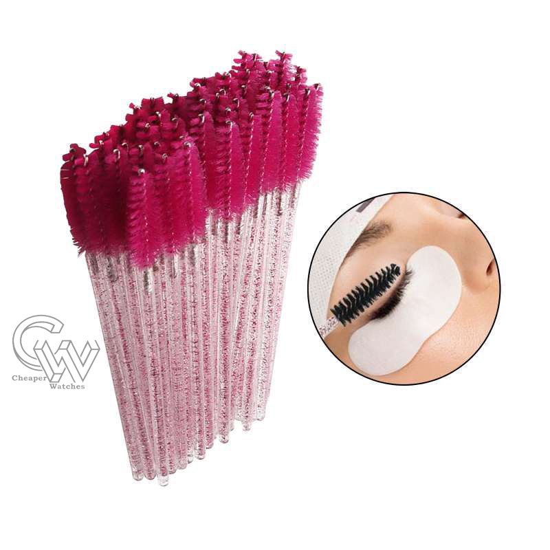 Cheaper-Kuas Maskara Spoolie Sisir Alis Mascara Wand Glitter Spoolie Mascara Kuas Maskara Termurah