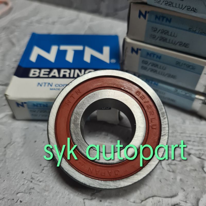 BEARING 62/22 LLU NTN TUTUP KARET