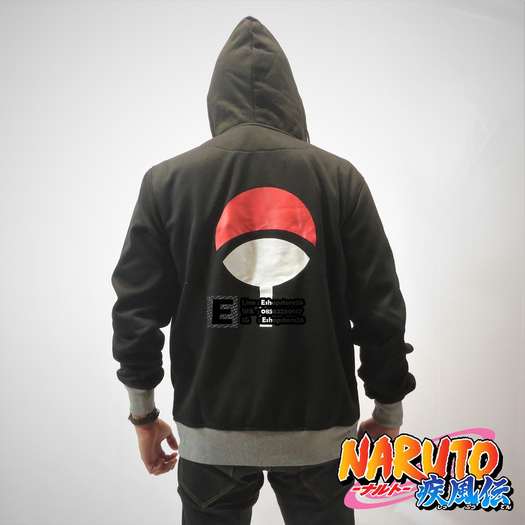 Jaket naruto - Jaket harakiri naruto - Jaket Harakiri Anime Naruto Uchiha Clan 02