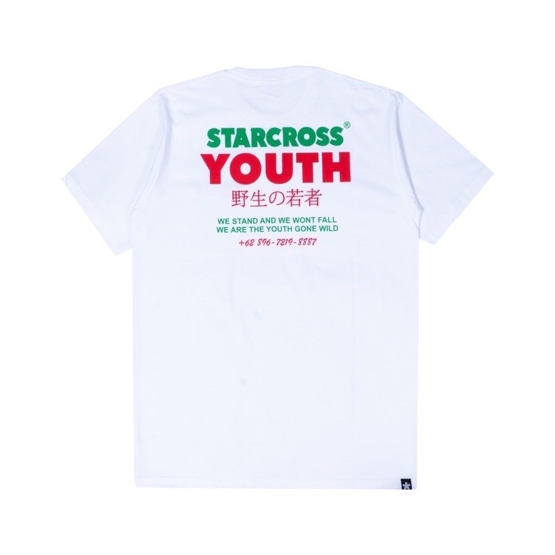 Kaos Baju STARCROSS HAN WORDS - Unisex Starcross Premium Terbiak